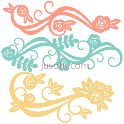 花朵,flower flourishes cut file cute PNG