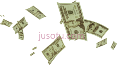 钱,money rain PNG