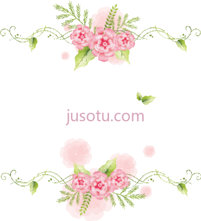 花边框,marcos de flores PNG