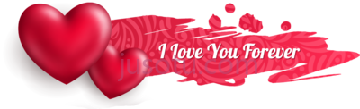我爱你,i love you heart PNG