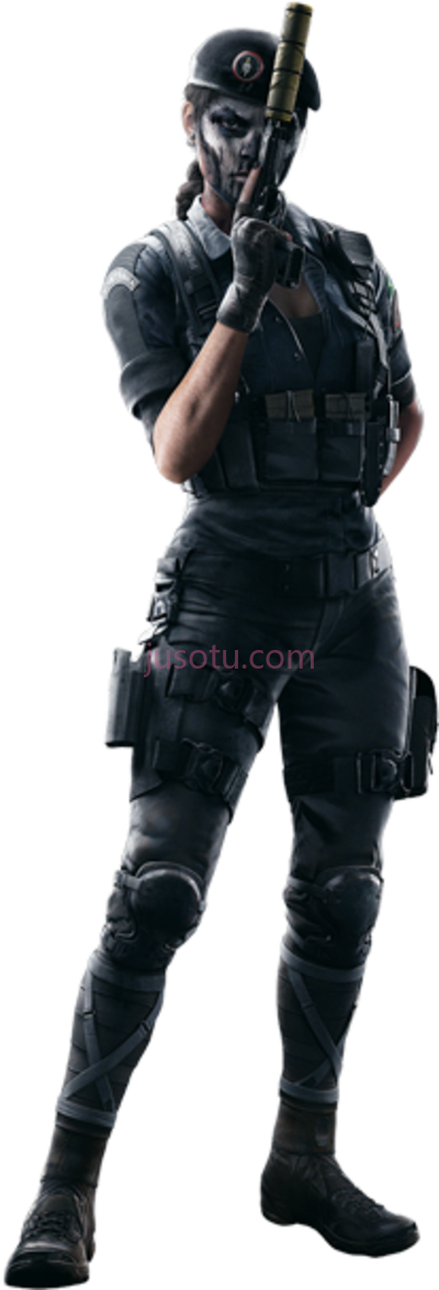 彩虹六号,caveira rainbow six siege PNG