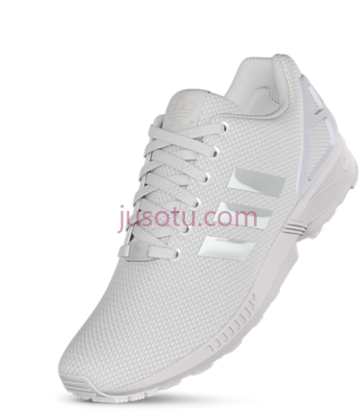 阿迪达斯白鞋,adidas white shoes PNG