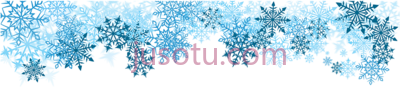 雪花,snowflake banner black and white PNG