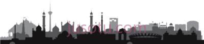 印度天际线,library india skyline silhouette PNG
