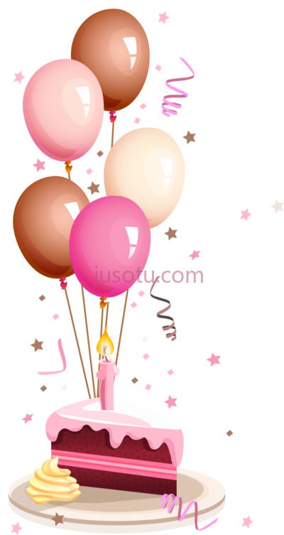 蛋糕气球,royalty baloon cake balloon PNG