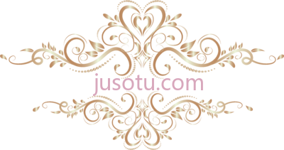 金花饰品,gold floral ornaments PNG