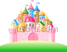 米妮老鼠城堡PNG