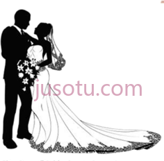 婚礼情侣PNG