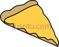 奶酪披萨片PNG