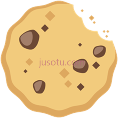 饼干巧克力片,cartoon cookie chocolate chip PNG