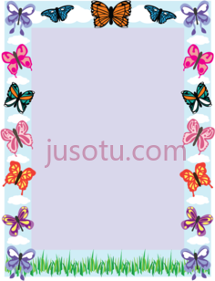蝴蝶纸PNG