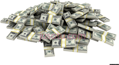 钱队,money stacks pile monopoly PNG