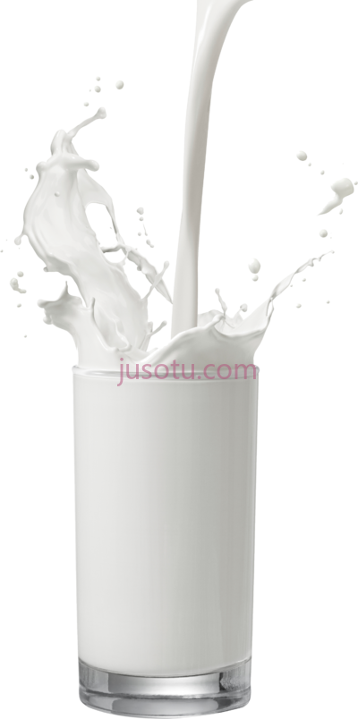 牛奶杯子,milk in glass PNG