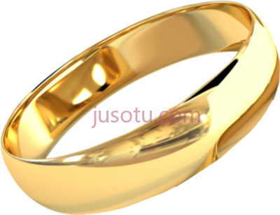 金戒指婚礼,gold ring wedding PNG