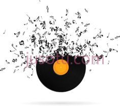 音乐留声机唱片PNG