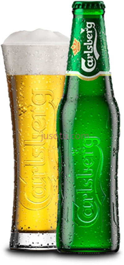 玻璃瓶,carlsberg bottle glass PNG