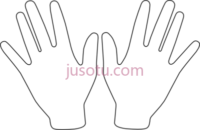 双手举起,two hands up art PNG