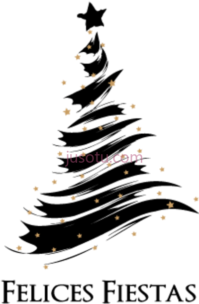 圣诞树,felices fiestas abstract christmas tree PNG