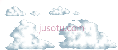 云朵,art clouds tutorial PNG