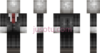 我的世界,minecraft skin slenderman PNG