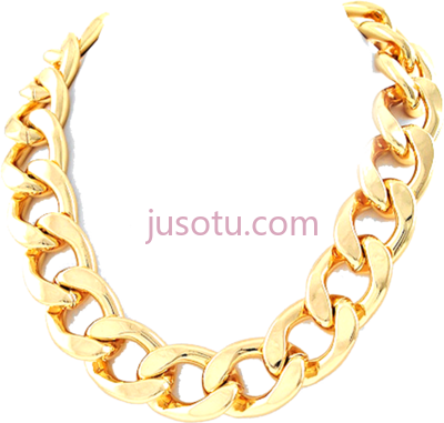 暴徒生活金链,thug life gold chain PNG
