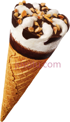 香草冰淇淋蛋卷PNG