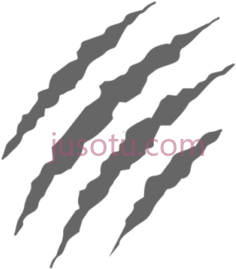 爪痕PNG