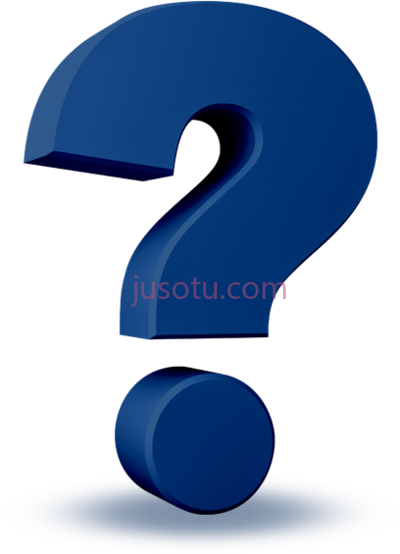 蓝色问号,blue questionmark featuredcontent PNG
