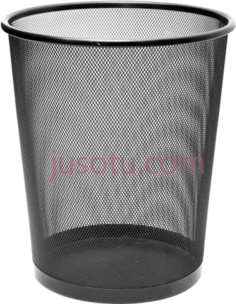 金属网垃圾箱,trash can PNG