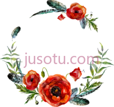 水彩花卉PNG
