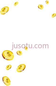 金币,flying coins PNG