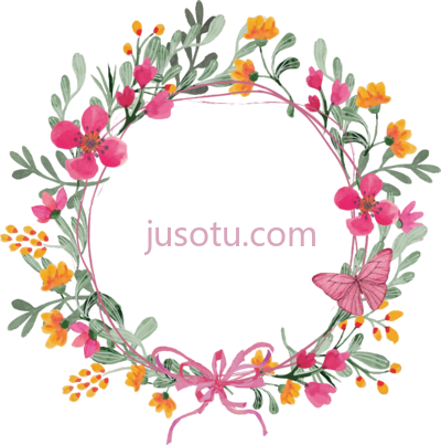 花环,floral garland PNG
