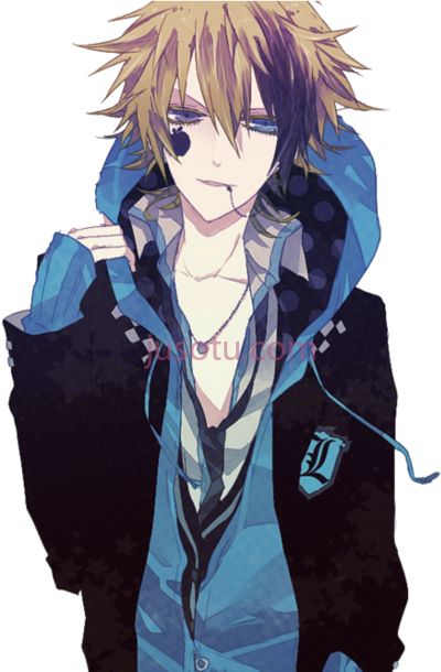 男孩,nes de anime boy light brown hair blue eyes PNG