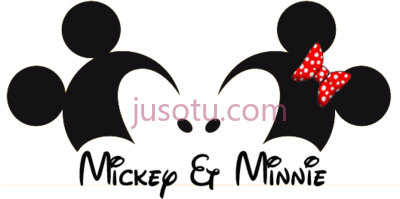 米老鼠,minnie and mickey logo by stanislaus hartmann md PNG