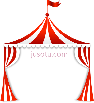 马戏团旗帜,vintage circus banner PNG