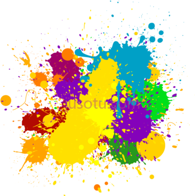 色彩泼溅,color splash art PNG