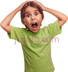 孩子害怕PNG