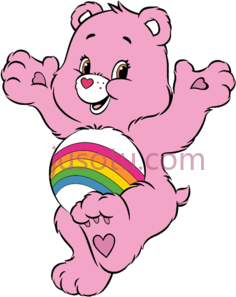 卡通熊,cheer bear care bear PNG