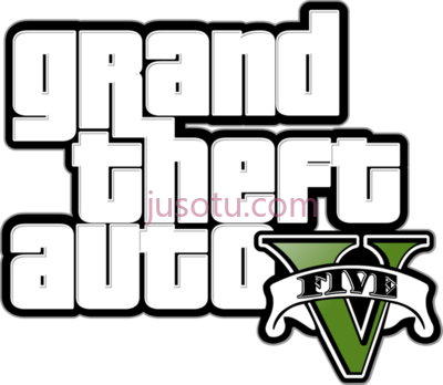 侠盗猎车手,gta five 5 logo PNG