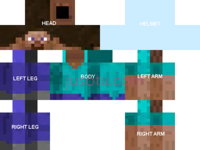 我的世界,source 17 minecraft skin PNG