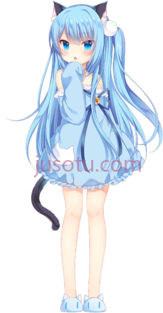 猫女孩PNG