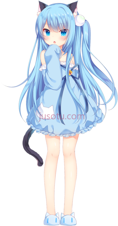 猫女孩,anime neko boy child girls PNG