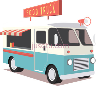 食品车,food truck icon PNG