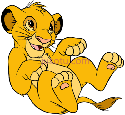 辛巴,young simba PNG