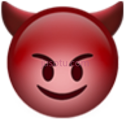 红色恶魔邪恶,devil variant emoji red hot fire evil satan lilpe PNG