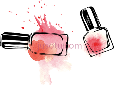 化妆品指甲油,banner library nail polish cosmetics make PNG