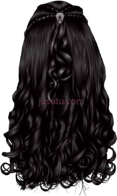 女人头发,women hair PNG