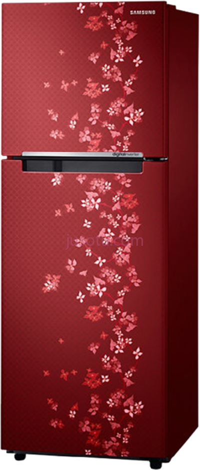 三星双门冰箱,samsung 253 l frost double door refrigerator PNG