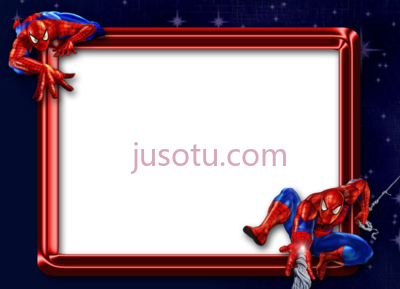 蜘蛛侠贴花,spiderman frame spider man super hero cartoon character decal PNG