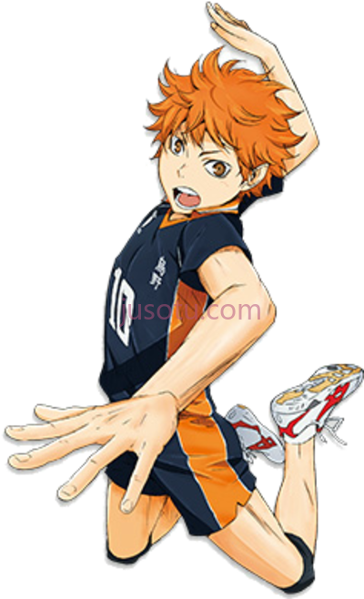 排球少年,shoyo hinata cover haikyuu spike PNG